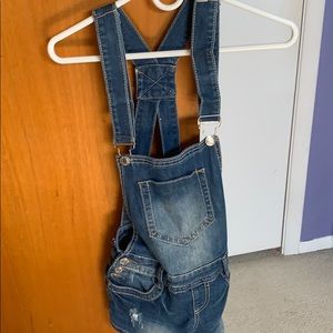 Overall shorts by Rue 21